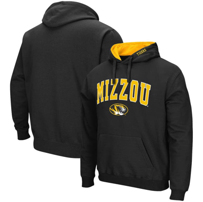 Colosseum Men's Black Missouri Tigers Arch Logo 3.0 Pullover Hoodie
