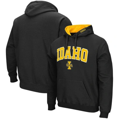 Colosseum Black Idaho Vandals Arch And Logo Pullover Hoodie