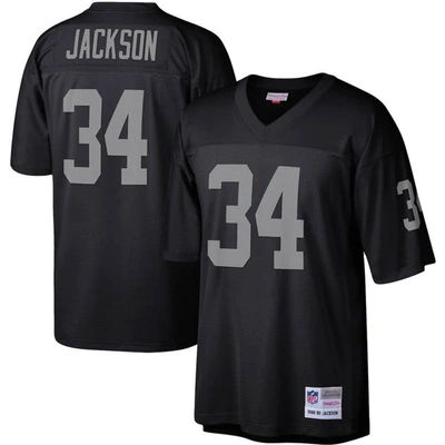 Mitchell & Ness Bo Jackson Black Las Vegas Raiders Legacy Replica Jersey
