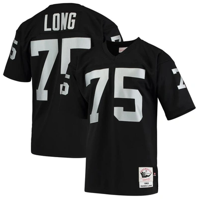 Mitchell & Ness Howie Long Black Las Vegas Raiders 1983 Authentic Throwback Retired Player Jersey
