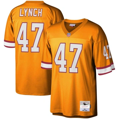 Mitchell & Ness John Lynch Orange Tampa Bay Buccaneers Legacy Replica Jersey