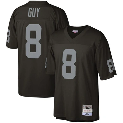 Mitchell & Ness Ray Guy Black Las Vegas Raiders Legacy Replica Jersey