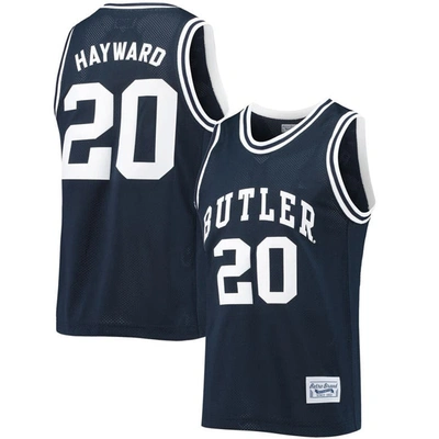 Retro Brand Original  Gordon Hayward Navy Butler Bulldogs Commemorative Classic Basketball Jersey