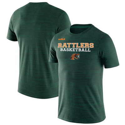Nike X Lebron James Green Florida A&m Rattlers Velocity Legend T-shirt