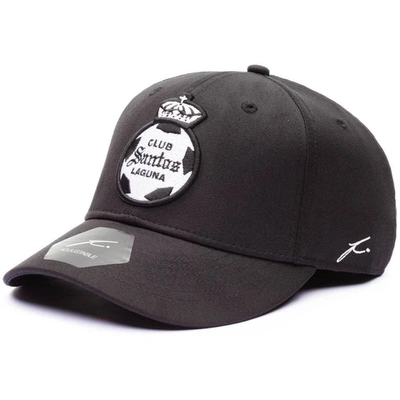 Fan Ink Fi Collection Black Santos Laguna Hit Adjustable Hat