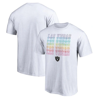 Fanatics Branded White Las Vegas Raiders City Pride T-shirt