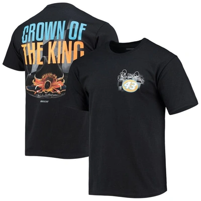 Checkered Flag Black Richard Petty Crown Of The King T-shirt