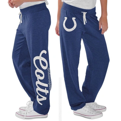 G-iii 4her By Carl Banks Royal Indianapolis Colts Scrimmage Fleece Pants