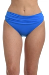 La Blanca 'island' Hipster Bikini Bottoms In Capri Blue