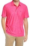 Tommy Bahama Palm Coast Classic Fit Polo In Electric Coral