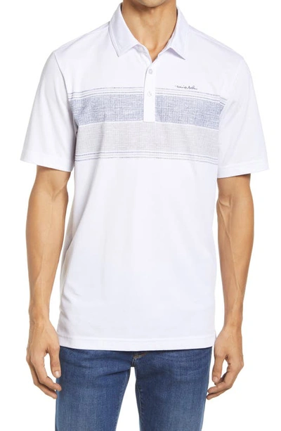 Travismathew One Upper Polo In White