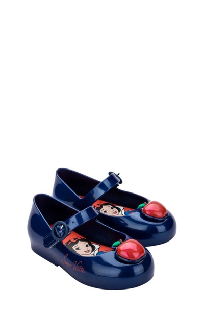 Mini Melissa Kids' Mini Sweet Love Disney Princess Mary Jane In Black