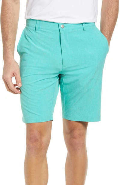 Peter Millar Shackleford Water Resistant Hybrid Shorts In Reef Blue