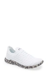 Apl Athletic Propulsion Labs Techloom Wave Hybrid Running Shoe In White / Asteroid / Leopard