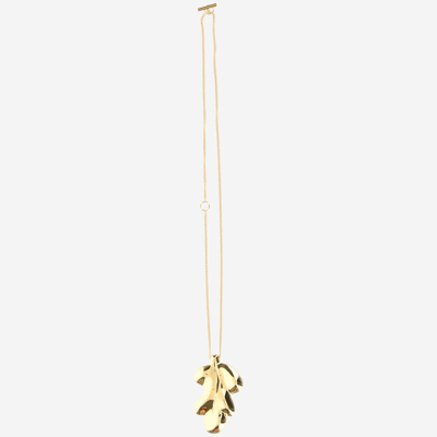 Jil Sander Chain Necklace In Oro