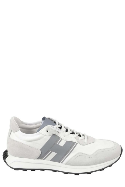Hogan Sneakers H601 White Grey In Grey,white