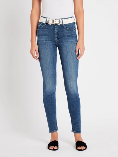 Mother The Looker Skinny Mid-rise Stretch-denim Jeans In Oppotistes Attract