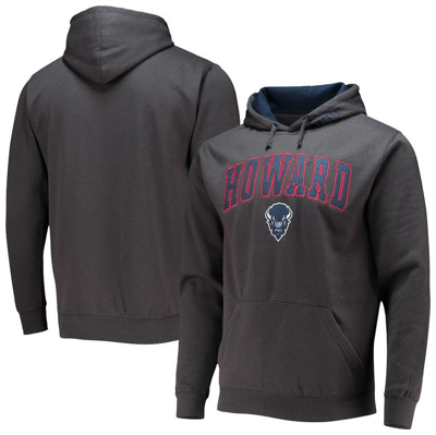 Colosseum Charcoal Howard Bison Isle Pullover Hoodie