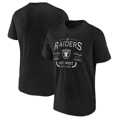 Nfl X Darius Rucker Collection By Fanatics Black Las Vegas Raiders T-shirt