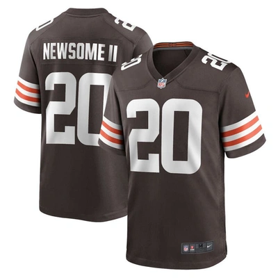 Nike Gregory Newsome Ii Brown Cleveland Browns Game Jersey