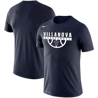 Nike Men's  Navy Villanova Wildcats Basketball Drop Legend Performance T-shirt