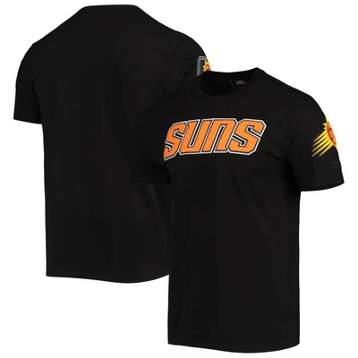 Pro Standard Men's  Black Phoenix Suns Chenille Team T-shirt
