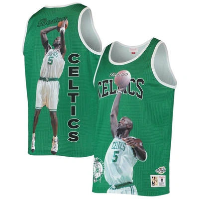 Mitchell & Ness Men's Kevin Garnett Kelly Green Boston Celtics Hardwood Classics Player Tank Top