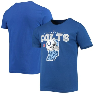 New Era Royal Indianapolis Colts Local Pack T-shirt
