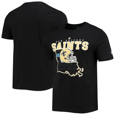 New Era Black New Orleans Saints Local Pack T-shirt