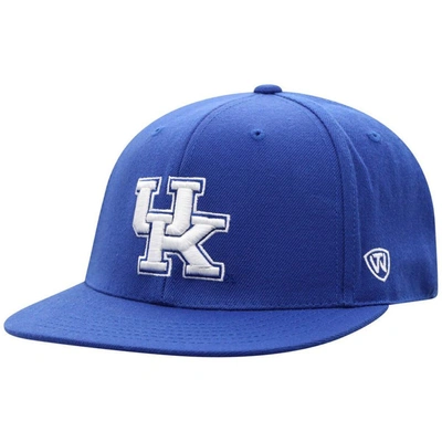 Top Of The World Royal Kentucky Wildcats Team Color Fitted Hat