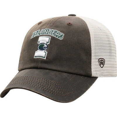 Top Of The World Men's  Brown Texas A&m Corpus Christi Islanders Scat Mesh Trucker Snapback Hat