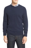 Nordstrom Cashmere Crewneck Sweater In Navy Blazer