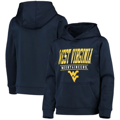 Outerstuff Kids' Youth Navy West Virginia Mountaineers Fast Pullover Hoodie