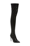 Steve Madden Viktory Over The Knee Boot In Black Pari