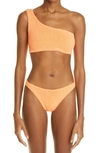 Hunza G Nancy Two-piece Bikini Swimsuit In Orange