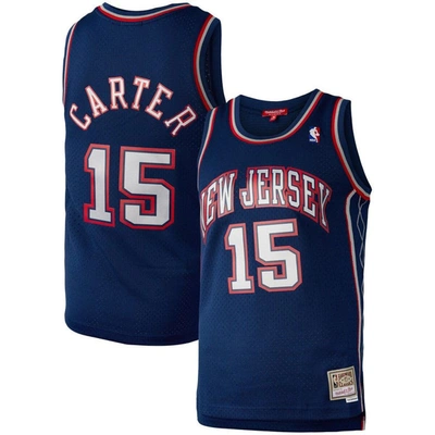 Mitchell & Ness Vince Carter Navy New Jersey Nets Hardwood Classics 2006 Swingman Jersey