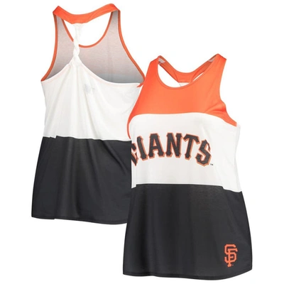 Foco Women's  Orange San Francisco Giants Twist Back Tank Top