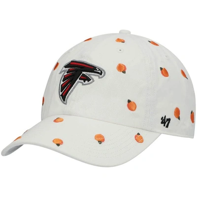 47 ' White Atlanta Falcons Confetti Clean Up Adjustable Hat