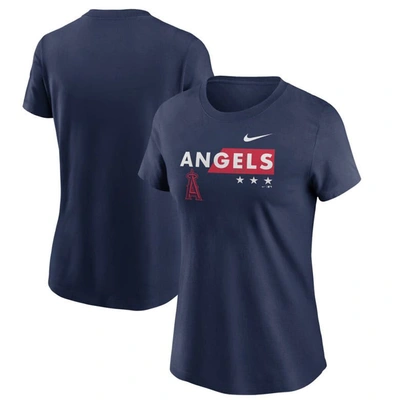 Nike Women's  Navy Los Angeles Angels Americana T-shirt