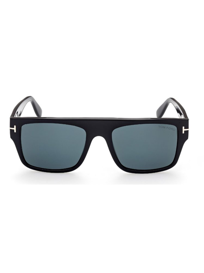 Tom Ford Eyewear Dunning Square Frame Sunglasses In Black