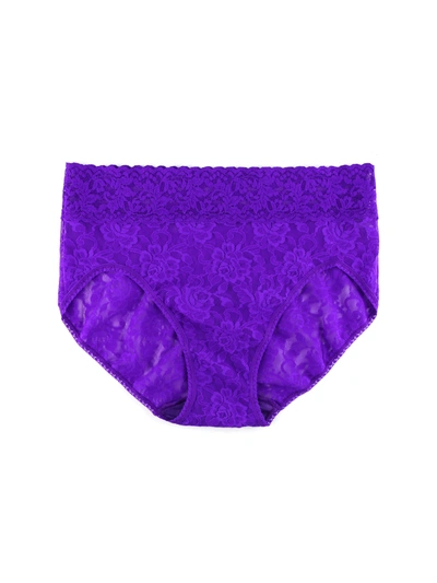 Hanky Panky Signature Lace French Brief In Purple