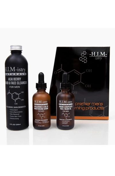 H.i.m.-istry Naturals Hydrating Beard + Skin System Set