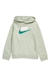 Nike Kids' Sportswear Club Fleece Hoodie In Seafoam