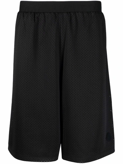 Moncler Men's Athletic Shorts With Zip Pockets In Чёрный