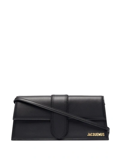 Jacquemus Black Le Bambino Long Leather Shoulder Bag