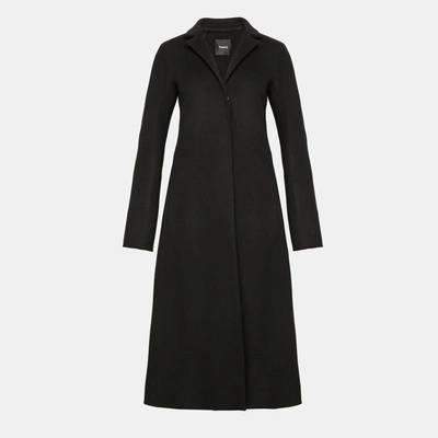 Theory 'a Line' Wool-cashmere Melton Coat