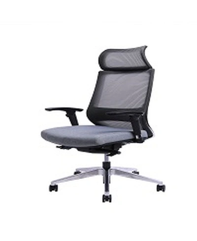 Unique Furniture Ceo Mid Back Chair In Gray