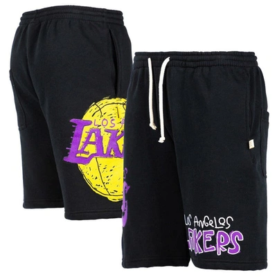 After School Special Men's Black Los Angeles Lakers Shorts