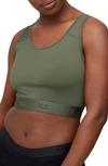 Tomboyx Compression Top In Thyme
