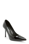 Jeffrey Campbell Trixy Pointed Toe Pump In Black Patent